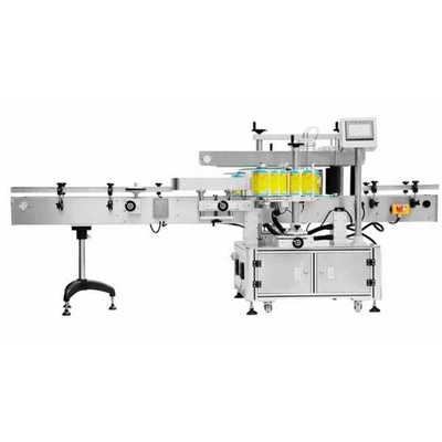 acheter Machine à étiquettes SS304 de double bouteille latérale automatique réglable dimensionnel multi matériel online manufacture