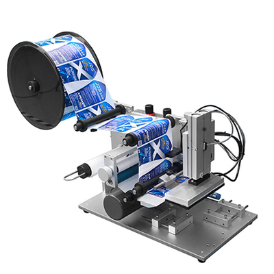 acheter La machine à étiquettes 90W de bouteille plate semi automatique actionnent le matériel d'acier inoxydable online manufacture