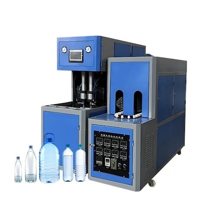 acheter Équipement de soufflement de bouteille semi automatique, machine de soufflement d'ANIMAL FAMILIER de 2 cavités pour 2000ml online manufacture