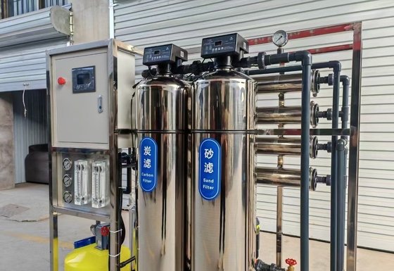 acheter Ro usine de traitement de l'eau 8040-2core Membrane Housing et SS304 Matériau avec 99% de taux de purification online manufacture