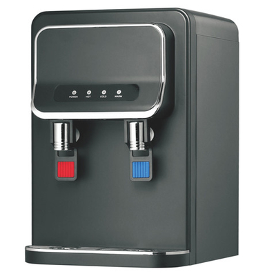 Dispenser d'eau de refroidisseur de comptoir Dispenser d'eau de refroidissement Compresseur Dispenser d'eau avec température de l'eau réglable, eau froide et eau chaude Dispenser d'eau disponible, Dispenser d'eau pour la maison